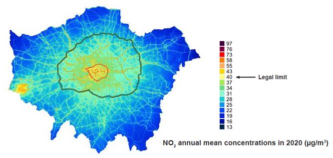 Air pollution london