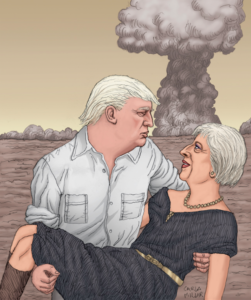 TRUMP and MAY Gone with the wind